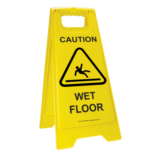 Wet Floor Caution Sign